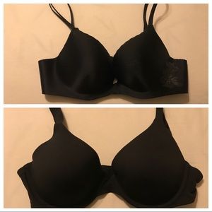 2 Victoria’s Secret black bras